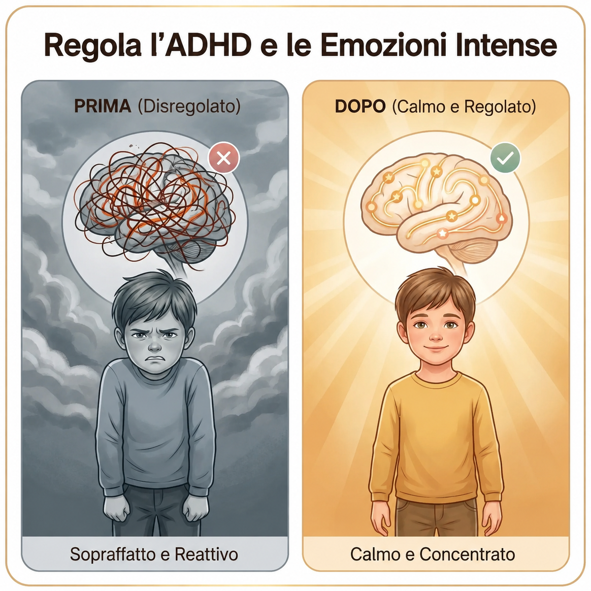 Quattro vie cerebrali